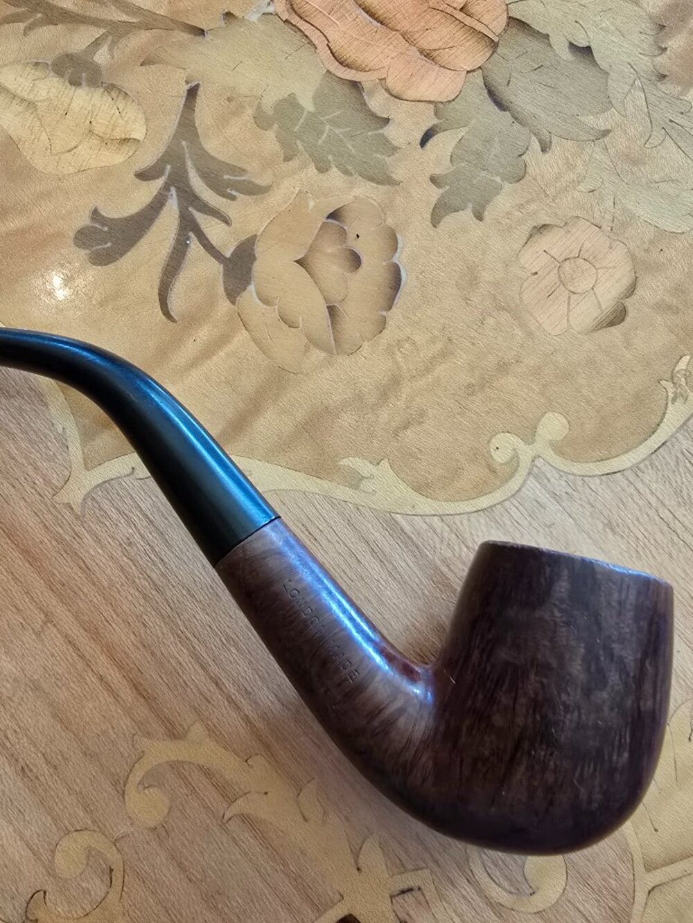 Vintage Straight Grain Briar Pipe, Grade 2, London / English Made, Collectible